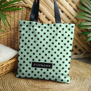 Buscar y lunar verde bolsos Para ella