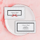 Buscar roja y negra tarjetas de visita Femenino