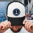 Buscar anclas negras gorras Náutico