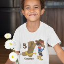 Buscar cumpleaños del vaquero camisetas Para niños