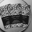 Buscar zebra tarjetas de visita Pequeña empresa