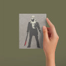 Buscar viernes 13 postales Machete sangriento