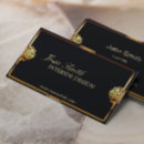 Buscar diseño lujo de tarjetas de visita Elegante