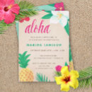 Buscar hawaiana invitaciones Fiesta
