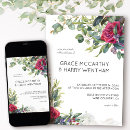 Buscar roja del boda invitaciones Para ella