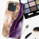 Buscar lujo iphone fundas Nombre monograma inicial