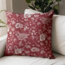 Buscar toile rojo cojines Toile de jouy