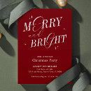 Buscar elegante invitaciones de navidad Moderno