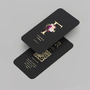 Buscar letra f tarjetas de visita Profesional