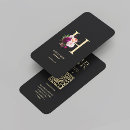 Buscar letra h tarjetas de visita Profesional
