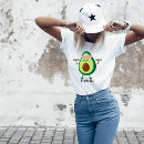 Buscar aguacate mujer camisetas Divertido