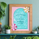 Buscar en la piscina posters fiesta Moderno