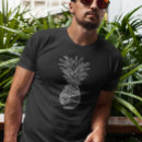 Buscar piña tropical camisetas Negro