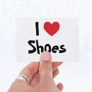 Buscar zapatos tarjetas de visita Rojo