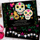 Buscar día de los muertos invitaciones Calavera