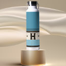 Buscar vintage agua botellas Monograma