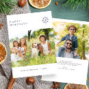 Buscar happy holidays tarjetas 2 fotos