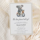 Buscar koala invitaciones Futura madre