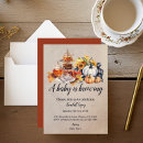 Buscar otoñal invitaciones Acuarela