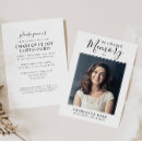 Buscar memorial service invitaciones Celebración de la vida