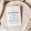 Buscar formales de la cena invitaciones La noche anterior