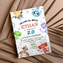 Buscar robots invitaciones Colorido