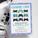 Buscar gamer invitaciones Fiesta de videojuegos