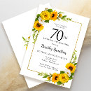Buscar girasoles amarillos invitaciones General y unisex
