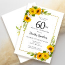 Buscar girasoles amarillos invitaciones General y unisex