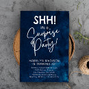 Buscar shh sorpresa invitaciones Elegante