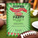 Buscar día de fiesta americano invitaciones Fútbol