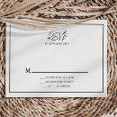 Buscar boda tarjetas rsvp Clásico