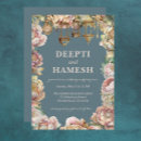 Buscar mehndi invitaciones Elegante