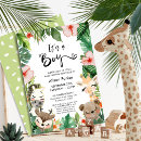 Buscar mono 13x18 invitaciones Safari
