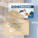 Buscar caminante del perro tarjetas de visita Jefes