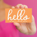 Buscar informales tarjetas de visita Clientes