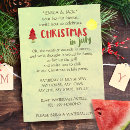 Buscar en julio invitaciones de navidad Tipografía