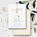 Buscar effel invitaciones Moderno