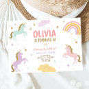 Buscar mágicas invitaciones Arco iris