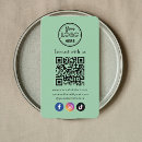 Buscar moneda tarjetas de visita Código qr