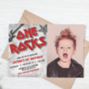 Buscar rockin invitaciones Una roca