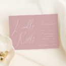 Buscar rosa tarjetas rsvp Para ella