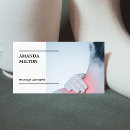 Buscar masaje del cuerpo tarjetas de visita Moderno