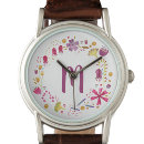 Buscar watercolor relojes Floral