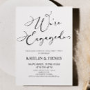 Buscar lindo fiesta compromiso invitaciones Parejas