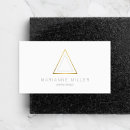 Buscar triángulos tarjetas de visita Triangular