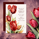 Buscar tulipanes rojos invitaciones Parejas