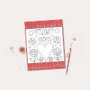 Buscar corazones y estrellas postales Para niños