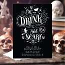 Buscar invitaciones de halloween Tipografía