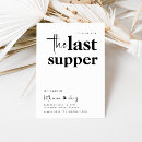 Buscar la última cena invitaciones General y unisex